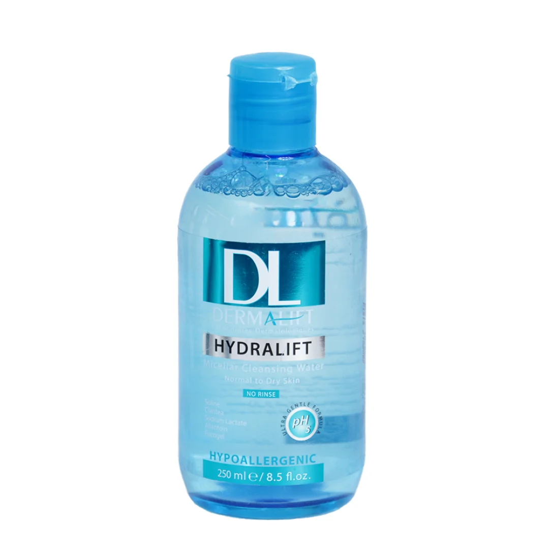 محلول پاک کننده میسلار درمالیفت مدل HYDRALIFE حجم 250 میلی لیتر