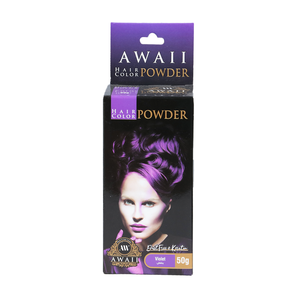 awaii powder hair color violet 50g awaii powder hair color violet 50g