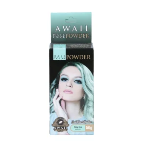 awaii powder hair color polar ice 50g
