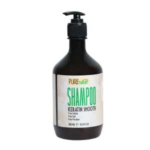 شامپو تقویت کننده مو پیور نیچر مدل Keratin Smooth حجم 500 میلی لیتر