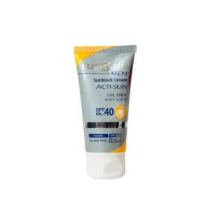 کرم ضدآفتاب صورت آقایان سان سیف مدل ACTI-SUN حجم 50 میلی‌لیتر با SPF40