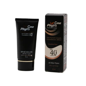 کرم ضد آفتاب رنگی فیتو وان با SPF40 مناسب انواع پوست حجم 30 میلی لیتر
