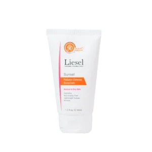 کرم ضد آفتاب بی رنگ لایسل SPF 50 مناسب پوست نرمال تا خشک حجم 40 میلی لیتر