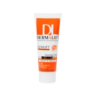 کرم ضد آفتاب بی رنگ درمالیفت با SPF50 مناسب پوست چرب حجم 40 میلی لیتر