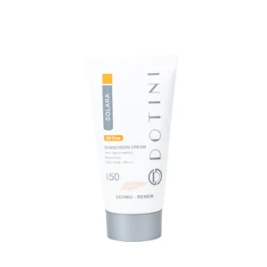 کرم ضد آفتاب رنگی دوتینی بژ روشن با SPF 50 مناسب پوست چرب حجم 50 میلی لیتر
