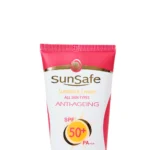 کرم ضد آفتاب سان سیف ضد چروک رنگی SPF50 حجم 50 میلی لیتر
