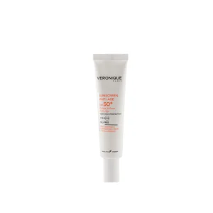 کرم ضد آفتاب و ضد چروک فاقد چربی SPF50 حجم 40 میل ورونیک