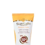 کرم ضد آفتاب رنگی سان سیف با SPF50 مناسب پوست حساس فاقد جاذب شیمیایی حجم 50 میلی لیتر