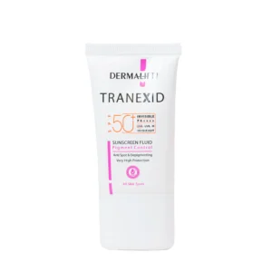 فلوئید ضد آفتاب درمالیفت مدل Tranexid با SPF50 حجم 40 میلی لیتر