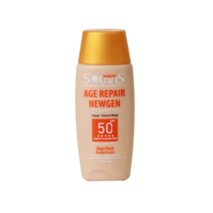 فلوئید ضد آفتاب دارای SPF 50 مناسب پوست دارای چروک سطحی رنگی حجم 75 میل آردن