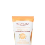 فلوئید ضد آفتاب بی رنگ سان سیف با SPF50 مناسب پوست حساس حجم 50 میلی لیتر