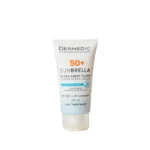 کرم ضد آفتاب بدون رنگ صورت درمدیک SPF 50 مدل DD حجم ۴۰ میلی لیتر