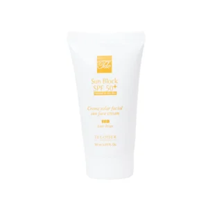 ضد آفتاب رنگی تگودر با SPF 50 مناسب پوست نرمال تا خشک حجم 50 میلی لیتر