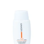 کرم ضد آفتاب بی رنگ ژیناژن مدل Fusion Liquid مناسب پوست خشک و نرمال 50 میلی لیتر