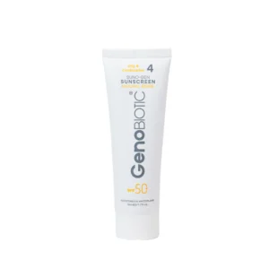 کرم ضد آفتاب رنگی ژنو بایوتیک با SPF50 مناسب پوست چرب و مختلط حجم 50 ملی لیتر