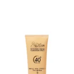 کرم ضد آفتاب کرم پودری مدیسان با SPF40 مناسب انواع پوست حجم 30 میلی لیتر