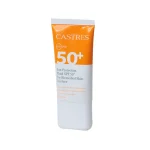فلوئید ضد آفتاب بدون رنگ کسترز SPF50 حجم 50 میلی لیتر