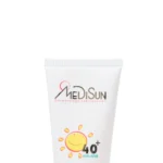 کرم ضد آفتاب بی رنگ مدیسان با SPF40 مناسب کودک حجم 50 میلی لیتر
