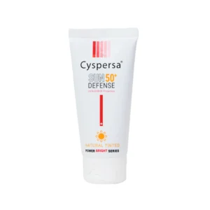 کرم ضدآفتاب رنگی سیسپرسا SPF50 مدل power bright NT ‌مناسب انواع پوست، حجم 50 میلی‌لیتر