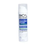 فوم اصلاح مردانه BIO`L با عصاره آلوئه ورا مناسب پوست حساس 200 میلی لیتر