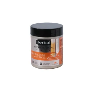 ماسک مو صاف کننده و مغذی هربال مدل Nutri Lisse حجم 500 میلی‌لیتر