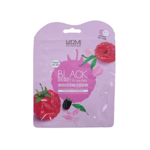 varmi blackberry and tea tree double sheet mask