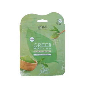 varmi green matcha double sheet mask