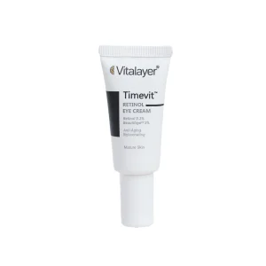 vitalayer retinol time white eye cream 15ml