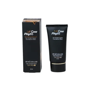 کرم ضد آفتاب رنگی فیتو وان Light Beige با SPF40 مناسب پوست چرب حجم 30 میلی لیتر