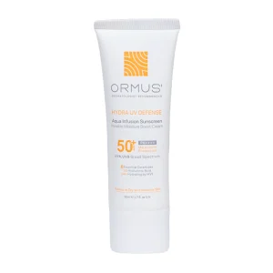 کرم ضد آفتاب بدون رنگ اورموس مدل Hydra با SPF50 حجم 50 میلی لیتر