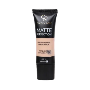 کرم پودر گلدن رز مدل Matte Perfection کد N1 حجم 35 میلی لیتر