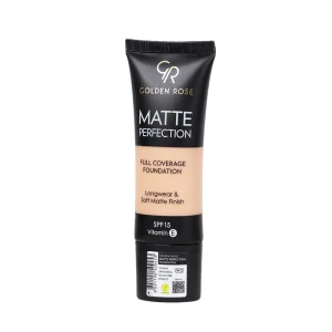 کرم پودر گلدن رز مدل Matte Perfection کد W2 حجم 35 میلی لیتر