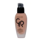 کرم پودر گلدن رز مدل Satin کد 24 حاوی SPF 15 حجم 30 میلی لیتر